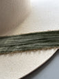 2 Inch Frayed Edge Velvet Silk Ribbon